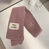 Bufanda para Niños de Otoño e Invierno Bufanda de Lana Cálida para Bebé de Otoño e Invierno Nuevo Estilo Coreano Etiqueta de Tela Niños y Niñas Venta al por Mayor