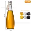 Botella de Vino de Fruta Engrosada Nueva Botella de Vidrio Transparente Botella de Licor Botella de Bebida Botella de Vidrio para Vino de Fruta Venta al por Mayor
