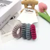 Comercio Exterior Dulces Europeos y Americanos de Colores, Cuerdas de Teléfono Grandes para el Cabello, Alta Elasticidad, Duraderas, Accesorios para el Cabello Coloridos, Simples al por Mayor