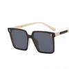 Gafas de Sol de Moda con Montura Grande, Protección Solar, Protección UV, Gafas para Conducir, Estilo Coreano, Gafas de Sol Estilo Calle de Celebridades de Internet