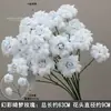 Juego de 10 Piezas de Flores para Boda en Tonos Azules para Decoraciones de Pasillo de Salón de Bodas, Arreglos Florales, Decoraciones de Fondo y Decoraciones de Escenario con Flores Artificiales