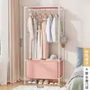 Armario de Tela a Prueba de Polvo Dormitorio Casa de Alquiler Dormitorio Armario Pequeño Simple Almacenamiento de Ropa de Cabecera Estante de Almacenamiento