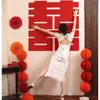 Suprimentos para Casamento, Decoração de Quarto de Casamento, Palavras Grandes Felizes, Parede de Fundo, Decorações de Porta de Casamento, Flores para Janela, Arranjos de Casamento, Decorações Festivas