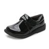 Zapatos de Cuero Negro para Estudiantes para Niños y Niñas, Zapatos de Rendimiento para Niños, Zapatos de Invierno para Niños con Forro Polar Estilo Británico