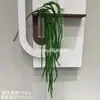 Planta Verde Artificial con Hojas de Cola de Zorro Colgantes, Artículo Popular de Venta Transfronteriza, Material de Hoja Colgante de Goma Suave al Tacto, Enredadera para Colgar en la Pared, Planta Decorativa Colgante
