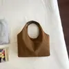 Bolsa de compras moderna, minimalista y ligera, bolsa tote de lona, nueva colección de otoño 2026, estilo retro para el día a día, bolso de hombro