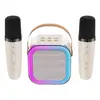 Altavoz Bluetooth K12 Directo de Fábrica Micrófono Inalámbrico Portátil Hogar Niños Canto K Todo en Uno Altavoz KTV
