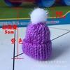 Vendas diretas da fábrica chapéu de lã feito à mão pequenos enfeites moda combinação diy pequeno chapéu anel de cabelo grampo de cabelo materiais de decoração