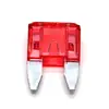 Tubo de seguridad para coche rojo inserto de fibra de vidrio pieza pequeña tamaño pequeño inserto de seguridad inserto de fusible de lámpara de xenón