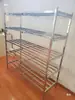 Estante de Acero Inoxidable para Sala de Mantenimiento Portaesquemas de Prueba, Portaesquemas de Prueba de Acero Inoxidable para Laboratorio de Cemento y Concreto con Capacidad de Carga