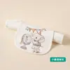 Toalha Absorvente de Suor para Bebês, Gaze de Algodão Puro Classe A, Toalha Grande para Costas de Crianças, Toalha de Suor para Bebês de Creche, Toalha Anti-Suor e à Prova de Suor