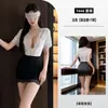 Lencería Coqueta Deseo Secretaria Pura Seducción Enseñanza Tentación OL Juego de Rol Sexy Encaje Bodycon Falda Uniforme 1446