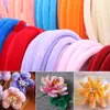 Kit de material de horquilla floral de terciopelo sintético ultradenso para horquillas y accesorios de pinza para el cabello hechos a mano estilo antiguo DIY