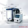 Máquina de solda a laser portátil três em um para soldagem de aço inoxidável, ferro e alumínio, remoção de ferrugem e corte - uma máquina de solda a laser multifuncional