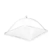 Cubierta de Comida Engrosada de Acrílico Cubierta de Bandeja Cubierta Cuadrada para Comida Cubierta de Plástico Transparente para Buffet Plato para Frutas Cubierta para Pan