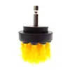 Juego de Tres Piezas de Cabezales de Cepillo de Limpieza Hexagonales de Nylon Eléctrico para Azulejos de Piso, Cerámica, Baño, Juntas de Cocina y Limpieza de Automóviles