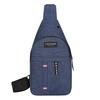 Bolsa de Pecho de Comercio Exterior para Hombre 2024 Nueva Casual Estilo K Tela Oxford Deportes Bolsa Pequeña Bandolera de un Hombro Mochila de Lona Moderna