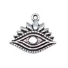 20X22Mm 2g Accesorios para Joyería de Plata Antigua Material al por Mayor Colgante de Ojo