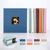 Producto nuevo más vendido en Amazon transfronterizo: Álbum de fotos adhesivo DIY de 18 pulgadas cubierto de tela, álbum de fotos laminado autoadhesivo