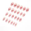 Línea de venta al por mayor de uñas, pegatinas para uñas con forma de estrella de cinco puntas, amor puro, para usar uñas, piezas de uñas desmontables