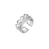 Serie de Ballet Anillo de Flor para Mujer Diseño de Nicho Lujo Accesible Índice del Dedo con Perla Artificial Estilo Inteligente, Sencillo y Exquisito