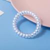 Línea telefónica Mermaid Ji, anillo para el cabello con degradado de color, grueso, estilo coreano, dulce y sencillo, para celebridades de Internet, con cuerda para el cabello para mujer.