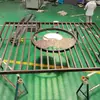 Nueva Reja de Ventana Divisoria de Pantalla Estilo Chino Reja de Aleación de Aluminio para Sala de Estar Reja Hueca Tallada Pantalla de Cenador Colgante