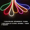 Fita de LED neon, silicone à prova d'água para exterior 12v, para fazer letras, fitas de LED flexíveis coloridas de alta e baixa voltagem para engenharia de ambiente e decoração
