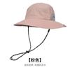 Sombrero de Pescador Delgado de Verano Impermeable Sombrero de Montañismo para Exteriores para Hombre y Mujer Sombrero Parasol de Secado Rápido Puede ser Recibible Sombrero Cubo de Bolsa