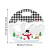 Sacos de embalagem stand-up autovedantes de Natal em formato especial Papai Noel, boneco de neve, homem de gengibre, presentes especiais de Natal em desenho animado