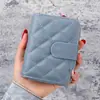 Portatarjetas Billetera Pequeña Bolso Todo en Uno 2025 Nuevo Multifuncional Plegable Simple Gran Capacidad Versátil Corta para Mujer