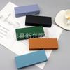 Xinhe County Xinxing estojo de óculos Fábrica atacado personalizado high-end handmade couro padrão óculos caso grande armação