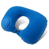 Venda Direta Travesseiro Inflável de Encaixe em Forma de U Travesseiro Inflável para Pescoço Travesseiro de Viagem Masculino e Feminino Travesseiro Inflável Automático Pode Ser Enviado em Uma Peça