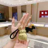 Bolsa de la Suerte de Riqueza 2025 Colgante Oro Puro 999 Cadena para Teléfono Móvil Llavero Bolsa de Prosperidad Caja de Regalo para Negocios