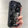 Leopardo Ternura Escalera Negro Ranura Nueva Adecuado para Funda Protectora de Teléfono Móvil Iphone/15/16/17Promax