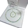 Conjunto de Colar e Pulseira de Ábaco com Pérolas de Aventurina, Joias de Luxo Leve Estilo Fresco, Presente, Atacado do Fabricante, Dropshipping Disponível