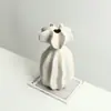 Vaso Cerâmico Moderno Minimalista Abstrato com Textura de Contas Transfronteiriço para Casa Sala de Estar Mesa de Jantar Arranjo de Flores Decoração Criativa Suave