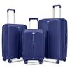 Mala PP de Comércio Exterior para Homens e Mulheres 20 polegadas Multifuncional Grande Capacidade Mala de Bordo para Negócios 24 polegadas Mala Trolley de Viagem para Estudantes