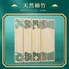 Marcador de Libros de Bambú Wenchuang Marcador de Libros de Bambú en Blanco Material de Filigrana Marcador de Libros Tallado con Láser de Bambú Corte de Bambú Cloisonné