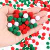 Frete Grátis Bola de Pelúcia de Natal 1cm Bola de Pelo de Polipropileno DIY E-commerce Transfronteiriço Bola de Pelo em Estoque Bola de Pelo Altamente Elástica Atacado