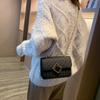 Bolso de rombos fresco de otoño para mujer, nuevo estilo coreano de moda 2019, bolso bandolera de hombro con cadena combinable, pequeño bolso cuadrado