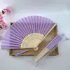 Ventoinha Branca de 21cm + Bolsa de Gaze + Pingente de Ventoinha, Ventoinha de Tecido para Casamento em Cor Sólida, Estrutura de Bambu, Superfície de Tecido de Seda, Pode Ser Impressa