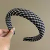 Tiara Xadrez Fofa para Mulheres, Acessório de Cabelo para Prender o Cabelo, Estilosa e Fashion para o Uso Diário