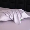 Par de Fundas de Almohada Tencel 60S 48X74 Verano para Adultos Frescas de Seda Helada Funda Interior para Relleno de Almohada Pieza Única