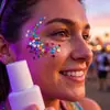 Pegamento en Gel Adhesivo de Lentejuelas Brillantes de Colores Transfronterizo Pegamento Especial Pegatina de Tatuaje Transparente Pegamento para Maquillaje