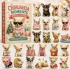 Calendario de Adviento de Navidad 2026 Mamá de Perro Chihuahua Calendario de Adviento 2026