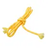 Corda de poliéster colorida com núcleo de 5 mm, corda redonda resistente ao desgaste, corda de amarração, corda tecida à mão para DIY, pingente de chaveiro criativo