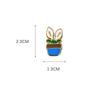 Transfronterizo Adaptable Zapatos de Agujeros Cruzados Flor para Zapato DIY Lindo Cachorro Accesorios Decorativos Desmontable Hebilla Divertida Sencillo