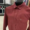 Camisa de Pana de Manga Larga para Hombre, Mismo Estilo que la de Contrapunto, 100% Algodón, Bolsillo Real, Casual Holgada, Camisa para Hombre