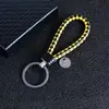 Llavero Creativo de Cordón de Cuero Tejido Hecho a Mano para Hombres, Mujeres, Parejas, Cadena para Llave de Coche Colgante Regalo Venta al por Mayor